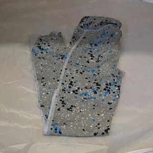 Under Armour Kids Gray and Blue Speckled Leggings